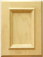 Mitchell kitchen cabinet door with applied moulding